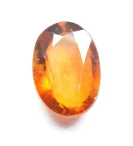 Good Looking Certified Round Gomed Hessonite Garnet Gemstone 2.25 Ratti