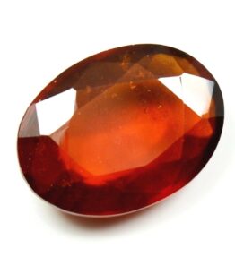 Hessonite Garnet (Gomed) Oval Cut Gemstone 2.2 Ratti