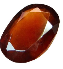 Natural Hessonite Garnet Gomed Pear Cut 1.48 Ratti Gemstone