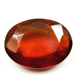 Hessonite Garnet (Gomed) Oval Cut Loose Gemstone 100% Certified Hessonite 2.45 Ratti