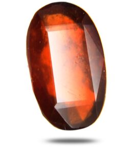 Gomed Stone Oval Cut Very Nice Looking Unique Hessonite Gemstone 3.46 Ratti