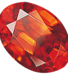 Natural Beautiful Brazilian Earth Mined Emerald Cut Gomed Hessonite Garnet Gemstone 5 Ratti