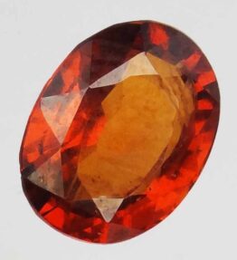 Gomed Stone Original Bright Looking Hessonite Garnet Stone 5.67 Ratti