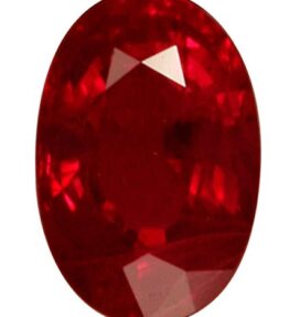 Ruby  Certified Best Oval Shape Manik Stone Natural 4.70 Ratti