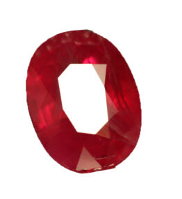 Real Ruby Manik Original Gemstone 3.50 Carat 100% Natural Ultimate Red Faceted Oval Shape