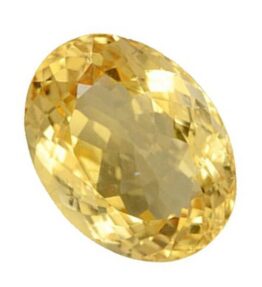 Kalyan Gems Sunela success Gemstone Natural certified Original Citrine Stone 8.25 Ratti