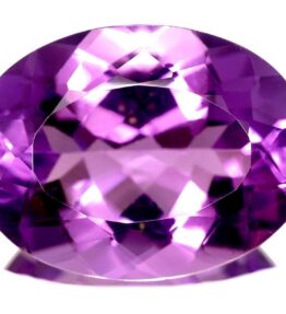 Amethyst Kathela Ultimate Oval Shape Loose Purple Amethyst Gemstone African 9.3 Ratti