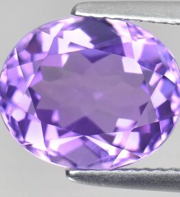 Amethyst Kathela Ultimate Round Cut Natural Certified Purple Color Amethyst Kathela Gemstone 7.25 Ratti