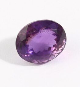 Amethyst Kathela Natural Certified Original Indian Oval Amethyst Gemstone 9.3 Ratti