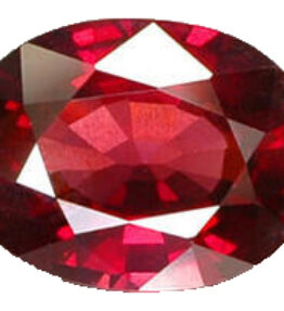 Real  Ruby  3.5 ratti Very Nice Oval Mixed Cut Original Red Manik  Gemstone