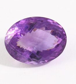 Amethyst Kathela Good Shining Oval Cut Purple Amethyst Kathela Gemstone 9.3 Ratti