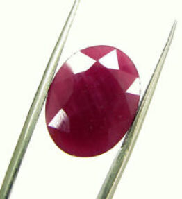 Ruby Manik Gemstone Certified Natural Oval Mixed Cut Loose  4.00 Ratti