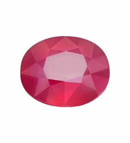 Ruby Manik Gemstone Natural Earth Mined Oval Cut Original Red  10.4 Ratti Precious Stone