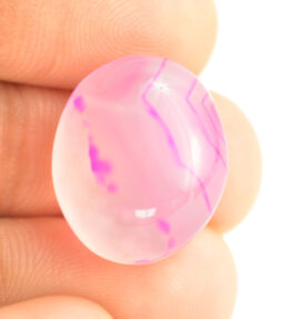 Hakik Gemstone Natural Certified Best Quality pink Onyx Stone