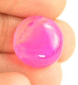 Hakik Stone Natural Shining 100% Certified pink Onyx Gemstone