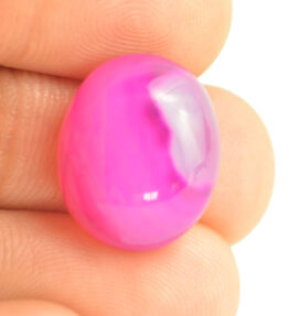 natural certified original Pink Onyx stone