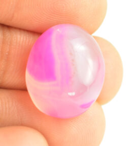 Hakik Gemstone Natural Certified Best Quality pink Onyx Stone