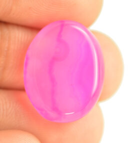 Hakik Stone Natural Shining 100% Certified pink Onyx Gemstone