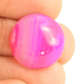 Hakik Gemstone Natural Certified Best Quality pink Onyx Stone