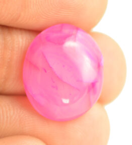 Hakik Gemstone Natural Certified Best Quality pink Onyx Stone