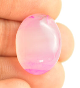 Hakik Gemstone Natural Certified Best Quality pink Onyx Stone