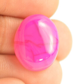 Hakik Gemstone Natural Certified Best Quality pink Onyx Stone