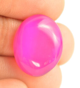 Hakik Gemstone Natural Certified Best Quality pink Onyx Stone