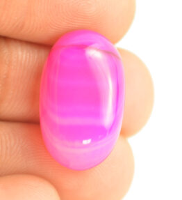 Hakik Gemstone Natural Certified Best Quality pink Onyx Stone