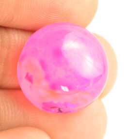 Hakik Gemstone Natural Certified Best Quality pink Onyx Stone