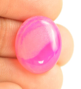 Hakik Gemstone Natural Certified Best Quality pink Onyx Stone