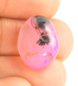 Hakik Gemstone Natural Certified Best Quality pink Onyx Stone