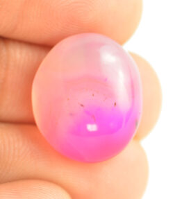 Hakik Gemstone Natural Certified Best Quality pink Onyx Stone