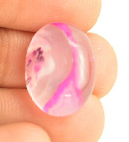 Hakik Gemstone Natural Certified Best Quality pink Onyx Stone