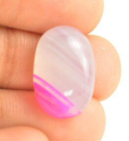 Hakik Gemstone Natural Certified Best Quality pink Onyx Stone