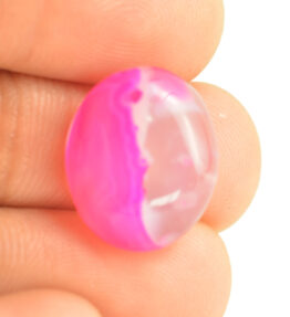 Hakik Gemstone Natural Certified Best Quality pink Onyx Stone