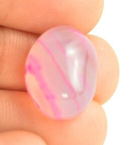 Hakik Gemstone Natural Certified Best Quality pink Onyx Stone