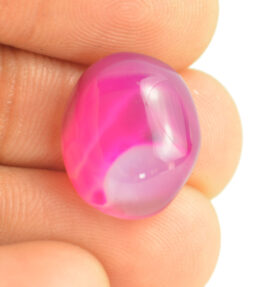 Hakik Gemstone Natural Certified Best Quality pink Onyx Stone