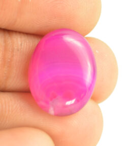 Hakik Gemstone Natural Certified Best Quality pink Onyx Stone