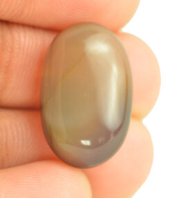 Hakik Stone Natural Shining 100% Certified Black Onyx Gemstone