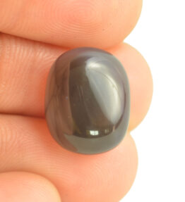 Hakik Stone Natural Shining 100% Certified Black Onyx Gemstone