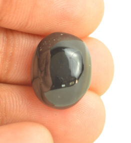 Hakik Gemstone Natural Certified Best Quality Black Onyx Stone