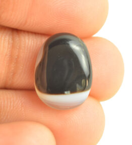 natural certified original Black Onyx stone