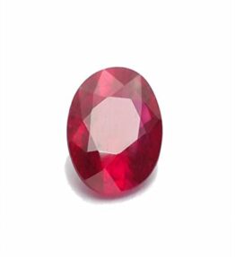 Ruby Manik Gemstone  3.70 Ratti Very Nice Natural Certified Oval Cut