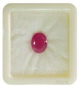 Ruby Manik Gemstone 10.2 Ratti Very Nice  Natural Oval Cut Red Stone