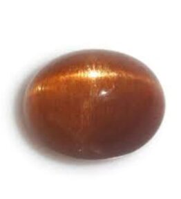 Brown cats eye stone