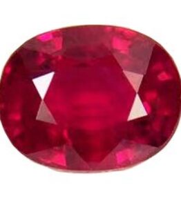 Ruby Stone Manik  Oval Mixed Cut Natural Certified  10.00 Ratti Gemstone