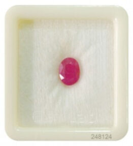 Ruby Manik Gemstone  Oval Shape Natural  Red Stone