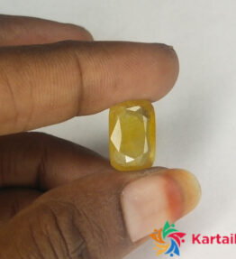 Yellow Sapphire Loose Gemstone 8.55 Carat  Whole sale Price 9.3 Ratti