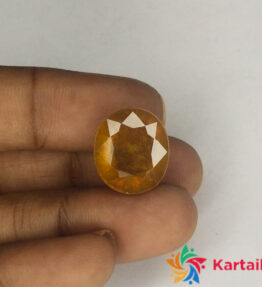 pukhraj 15.9 Carat  Certified Natural    Loose Yellow Saaphire Pukhraj