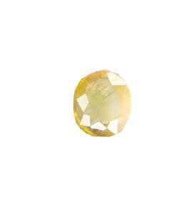 yellow sapphire pukhraj  Certified Loose Gems  2.4 Carat oval Shape